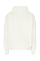 Felpa in cotone stretch bianco -  | Wise