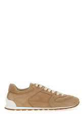 Sneakers in pelle scamosciata cammello -  | Wise