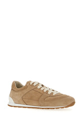 Sneakers in pelle scamosciata cammello -  | Wise