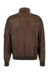 Giubbino in pelle testa di moro -  | Wise