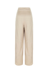 Pantalone in misto acetato cappuccino -  | Wise