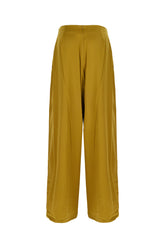 Pantalone in raso verde oliva -  | Wise