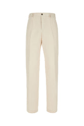 Pantalone in misto lana sabbia -  | Wise