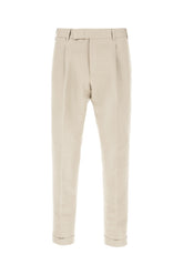 Pantalone in misto lino sabbia -  | Wise
