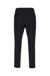 Pantalone in misto lino blu notte -  | Wise