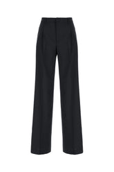 Pantalone in lana blu notte -  | Wise