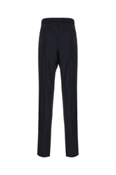 Pantalone in lana blu notte -  | Wise