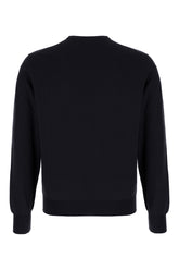 Maglione in cotone blu notte -  | Wise