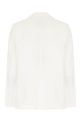 Giacca in cotone avorio -  | Wise