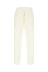 Pantalone in misto viscosa crema -  | Wise