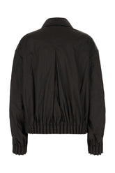 Piumino in misto poliestere nero -  | Wise