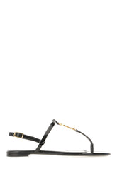 Sandali Cassandra in pelle nera -  | Wise