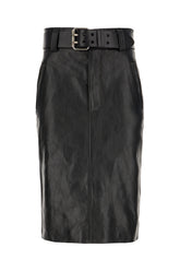 Gonna in pelle nera -  | Wise