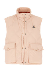 Piumino smanicato Biois in nylon rosa -  | Wise