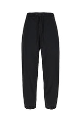 Pantalone jogging in poliestere stretch nero -  | Wise