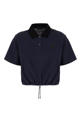 Polo in piquet blu notte -  | Wise