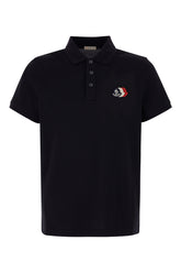 Midnight blue piquet polo shirt -  | Wise