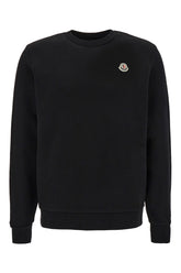 Black cotton sweatshirt -  | Wise