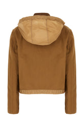 Giubbino in misto cotone marrone -  | Wise