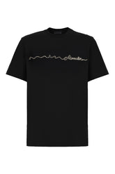 T-shirt in cotone nero -  | Wise