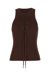 Top in misto viscosa cioccolato -  | Wise