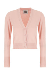Cardigan in misto viscosa rosa -  | Wise