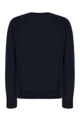Maglione in cotone blu notte -  | Wise