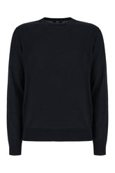 Maglione in cotone nero -  | Wise