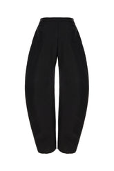 Pantalone in misto lana nera -  | Wise