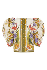 Printed cotton blouse -  | Wise