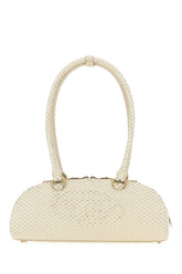 Borsa a mano 1DR Dome in pelle cappuccino -  | Wise