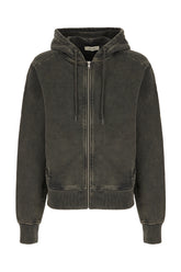 Felpa in cotone antracite -  | Wise