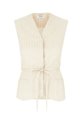 Gilet in misto poliestere ricamato -  | Wise