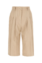 Bermuda in misto poliestere stretch ricamato -  | Wise