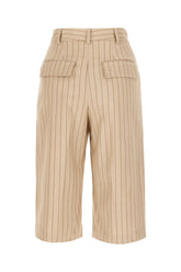 Bermuda in misto poliestere stretch ricamato -  | Wise