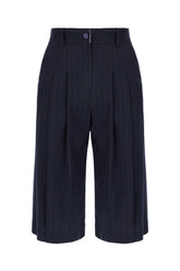 Bermuda in misto poliestere stretch ricamato -  | Wise