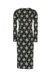 Abito in seta stretch stampata -  | Wise