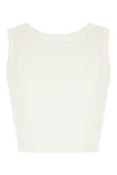 Top in cotone avorio -  | Wise