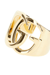 Gold metal GG Marmont rigid bracelet -  | Wise