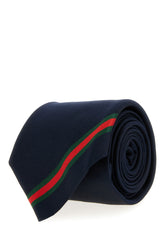 Cravatta in seta blu navy -  | Wise