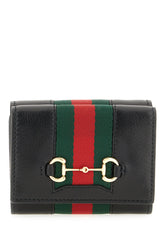 Black leather wallet -  | Wise