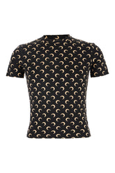 T-shirt in nylon stretch stampato -  | Wise