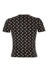 T-shirt in nylon stretch stampato -  | Wise