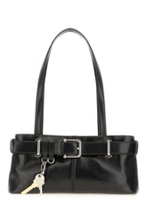 Black leather handbag -  | Wise