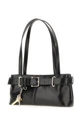 Black leather handbag -  | Wise