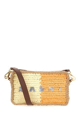 Borsa a tracolla Marcie in rafia multicolor -  | Wise