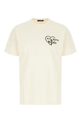 Ivory cotton t-shirt -  | Wise