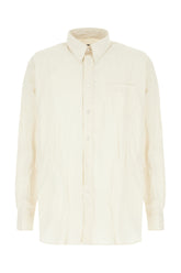 Camicia in misto cotone avorio -  | Wise