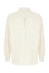 Camicia in misto cotone avorio -  | Wise