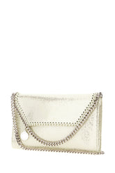 Borsa a tracolla Falabella mini in shaggy deer verde pastello -  | Wise